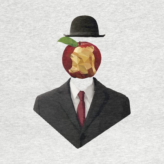 Magritte Apple Head by DROLO